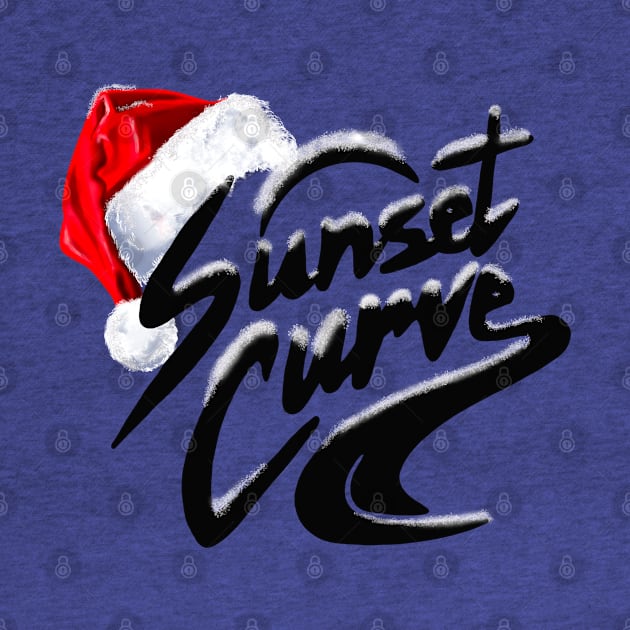 Sunset Curve Christmas logo by PG Illustration